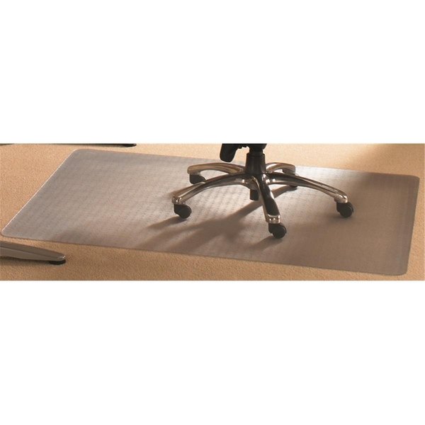 Floortex Floortex 1230025EV Cleartex Advantagemat PVC Rectangular Chair Mat - 48 x 118 in. FR1230025EV